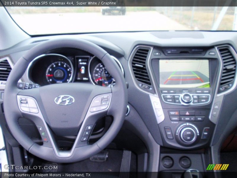 Super White / Graphite 2014 Toyota Tundra SR5 Crewmax 4x4