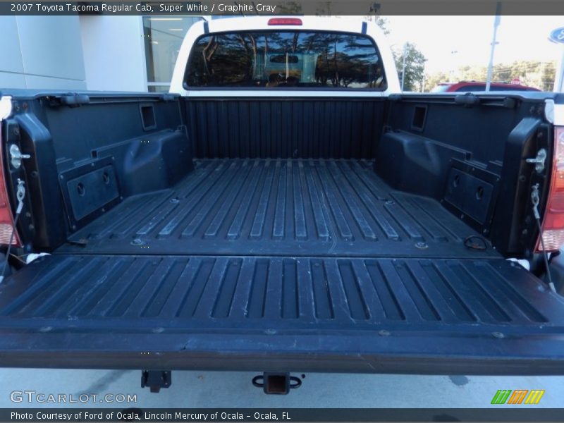 Super White / Graphite Gray 2007 Toyota Tacoma Regular Cab