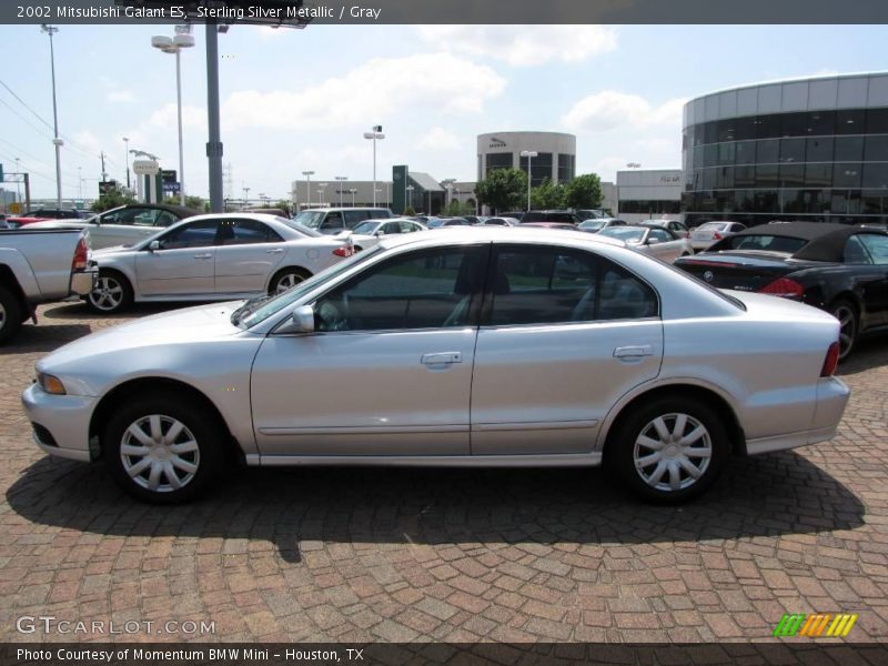 Sterling Silver Metallic / Gray 2002 Mitsubishi Galant ES