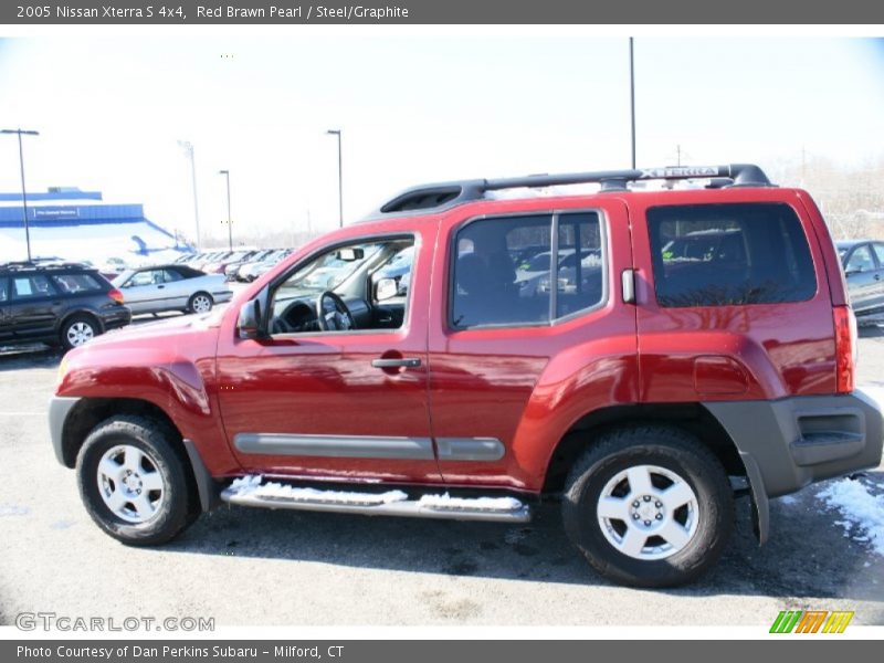 Red Brawn Pearl / Steel/Graphite 2005 Nissan Xterra S 4x4
