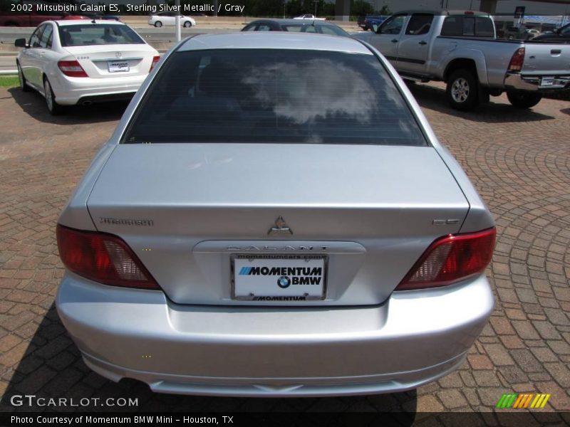 Sterling Silver Metallic / Gray 2002 Mitsubishi Galant ES