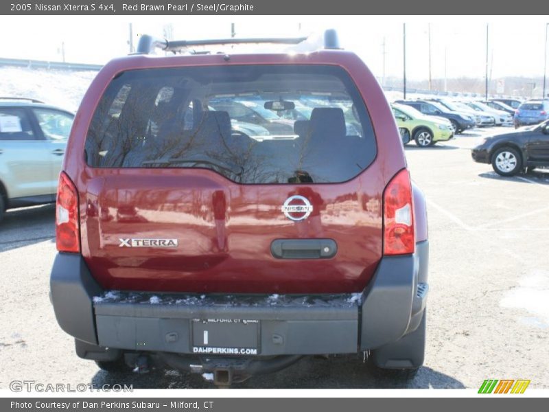 Red Brawn Pearl / Steel/Graphite 2005 Nissan Xterra S 4x4