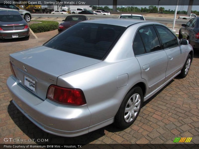 Sterling Silver Metallic / Gray 2002 Mitsubishi Galant ES