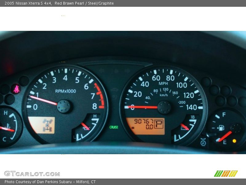 Red Brawn Pearl / Steel/Graphite 2005 Nissan Xterra S 4x4
