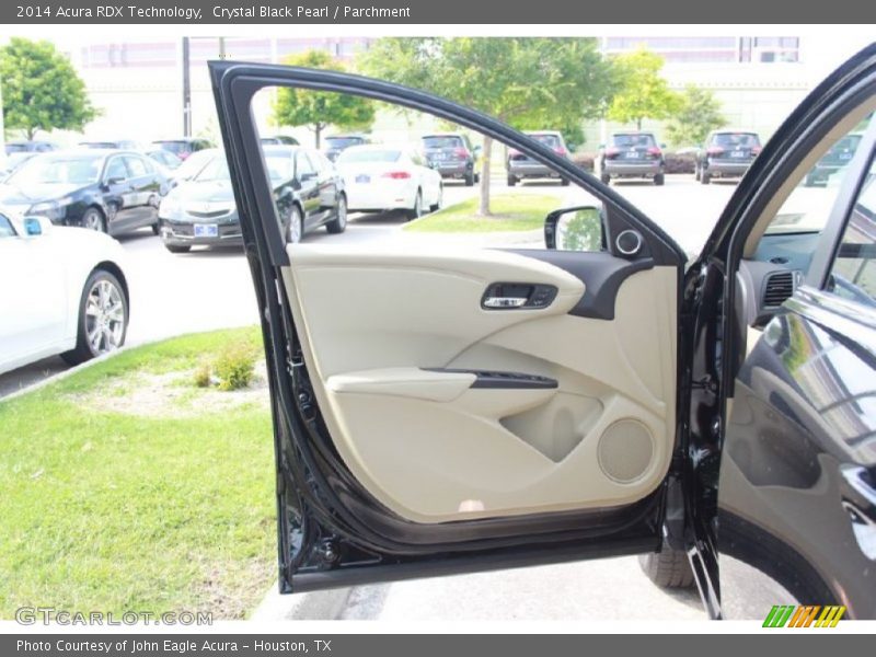 Crystal Black Pearl / Parchment 2014 Acura RDX Technology