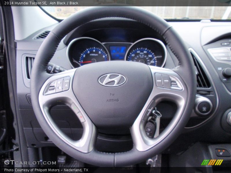 Ash Black / Black 2014 Hyundai Tucson SE