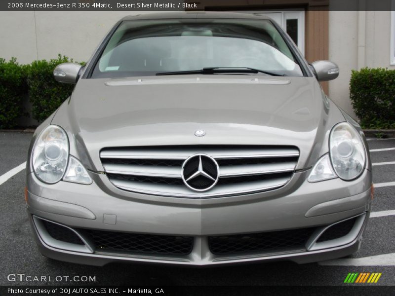 Desert Silver Metallic / Black 2006 Mercedes-Benz R 350 4Matic