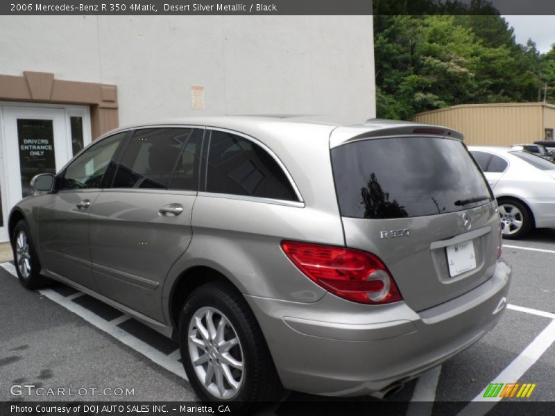 Desert Silver Metallic / Black 2006 Mercedes-Benz R 350 4Matic