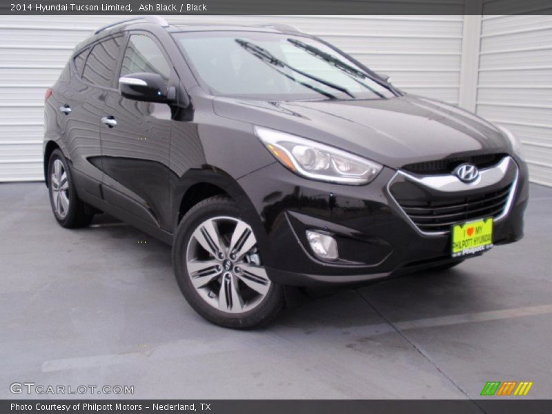 Ash Black / Black 2014 Hyundai Tucson Limited