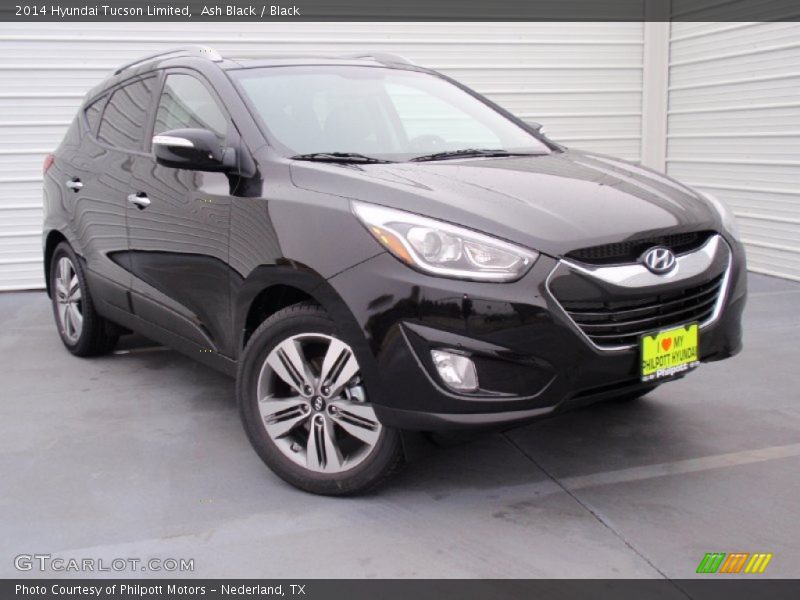 Ash Black / Black 2014 Hyundai Tucson Limited