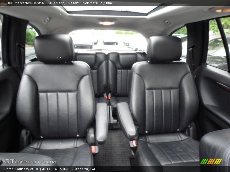 Desert Silver Metallic / Black 2006 Mercedes-Benz R 350 4Matic