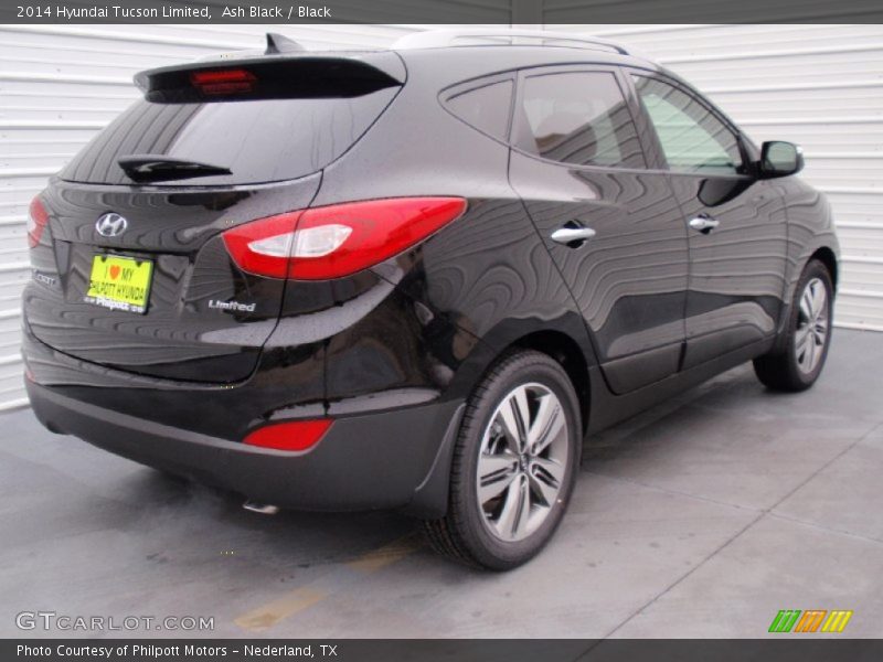 Ash Black / Black 2014 Hyundai Tucson Limited