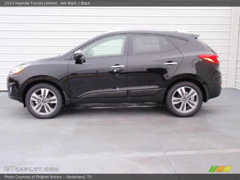 Ash Black / Black 2014 Hyundai Tucson Limited
