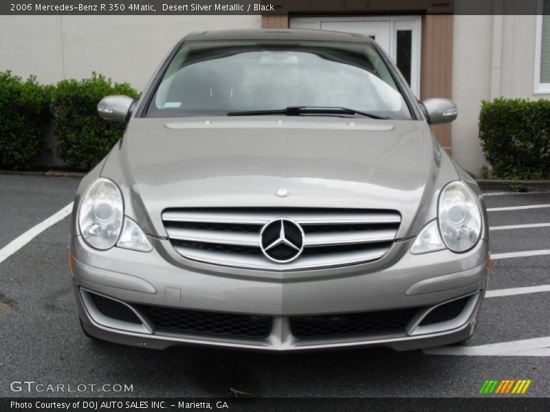 Desert Silver Metallic / Black 2006 Mercedes-Benz R 350 4Matic