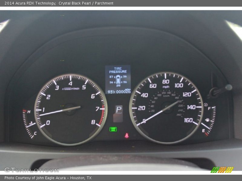 Crystal Black Pearl / Parchment 2014 Acura RDX Technology