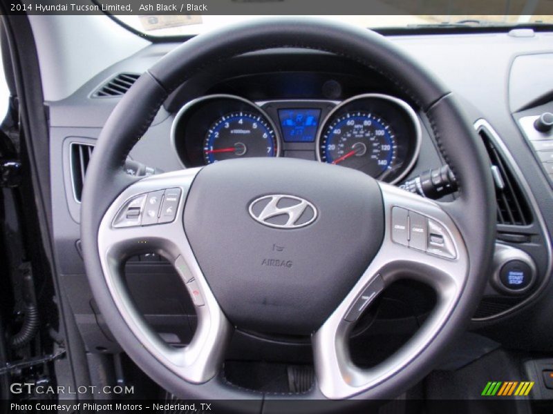 Ash Black / Black 2014 Hyundai Tucson Limited