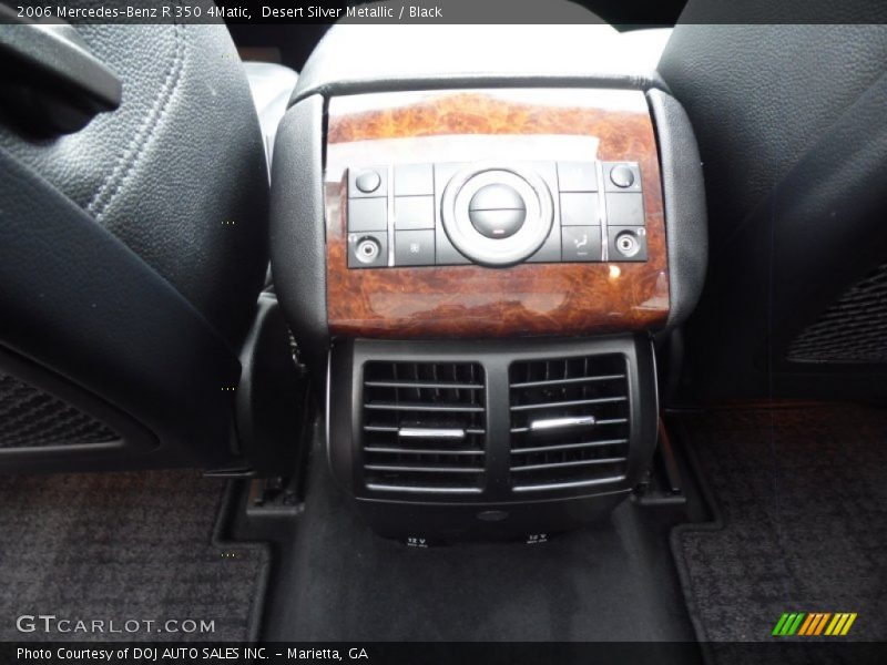Desert Silver Metallic / Black 2006 Mercedes-Benz R 350 4Matic