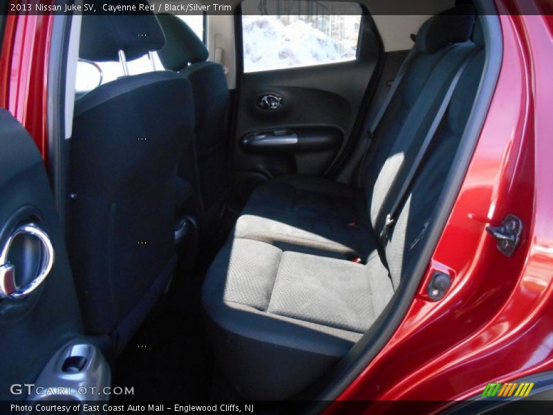Cayenne Red / Black/Silver Trim 2013 Nissan Juke SV