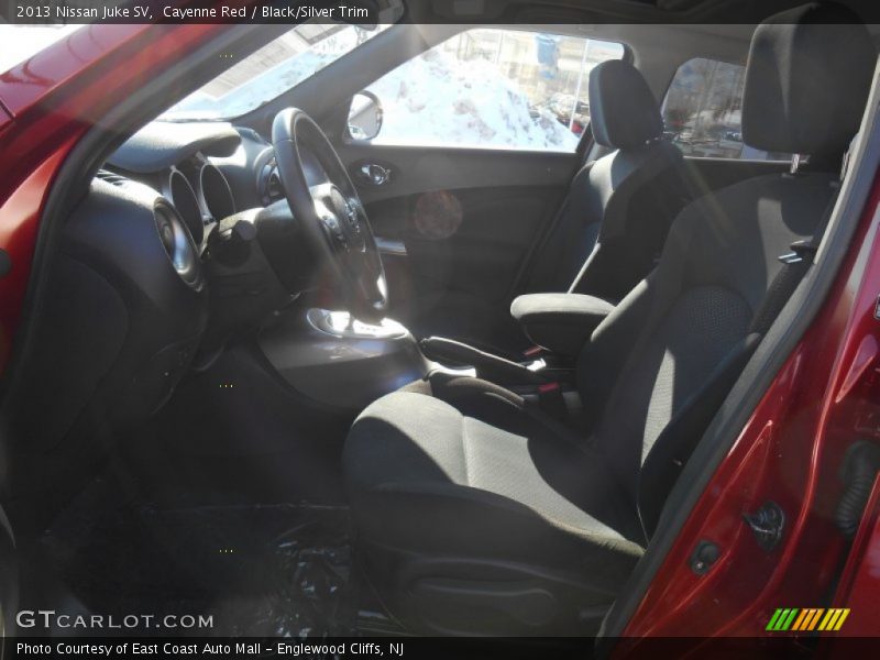 Cayenne Red / Black/Silver Trim 2013 Nissan Juke SV