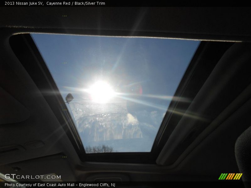 Cayenne Red / Black/Silver Trim 2013 Nissan Juke SV