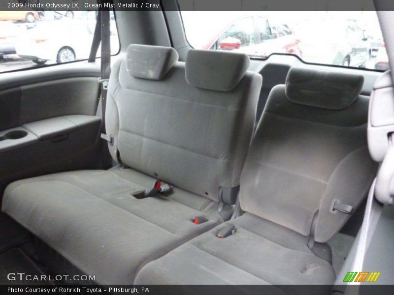 Ocean Mist Metallic / Gray 2009 Honda Odyssey LX