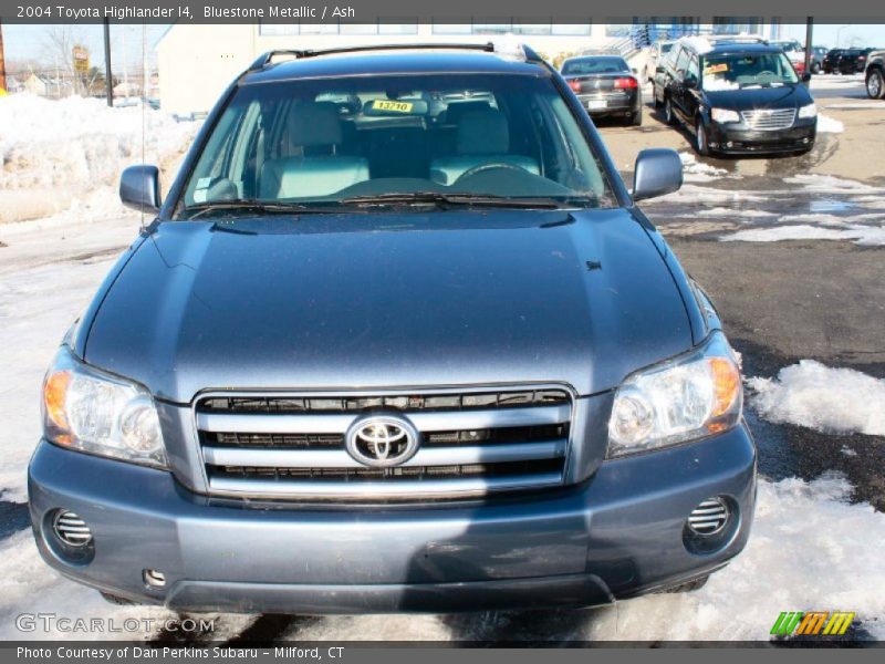 Bluestone Metallic / Ash 2004 Toyota Highlander I4