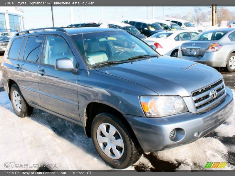 Bluestone Metallic / Ash 2004 Toyota Highlander I4