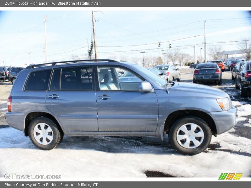 Bluestone Metallic / Ash 2004 Toyota Highlander I4
