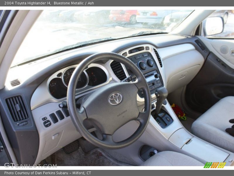 Bluestone Metallic / Ash 2004 Toyota Highlander I4