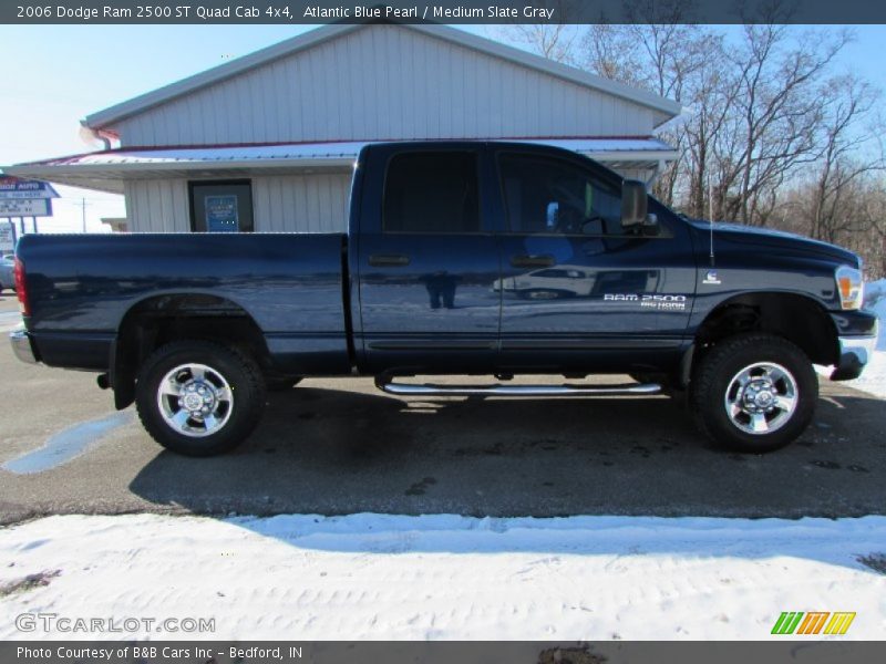 Atlantic Blue Pearl / Medium Slate Gray 2006 Dodge Ram 2500 ST Quad Cab 4x4