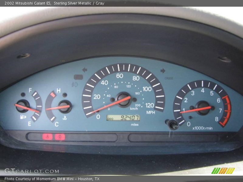 Sterling Silver Metallic / Gray 2002 Mitsubishi Galant ES