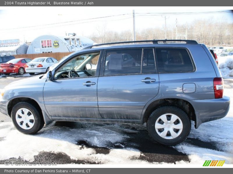 Bluestone Metallic / Ash 2004 Toyota Highlander I4