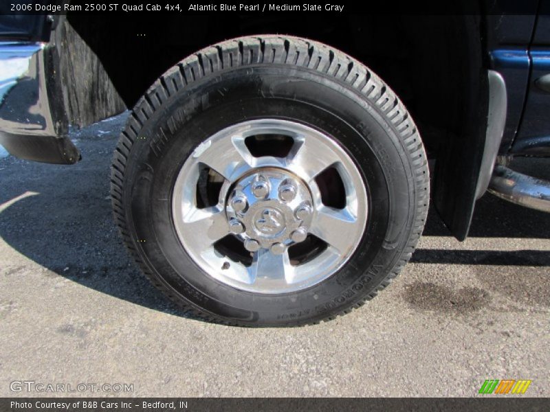 Atlantic Blue Pearl / Medium Slate Gray 2006 Dodge Ram 2500 ST Quad Cab 4x4
