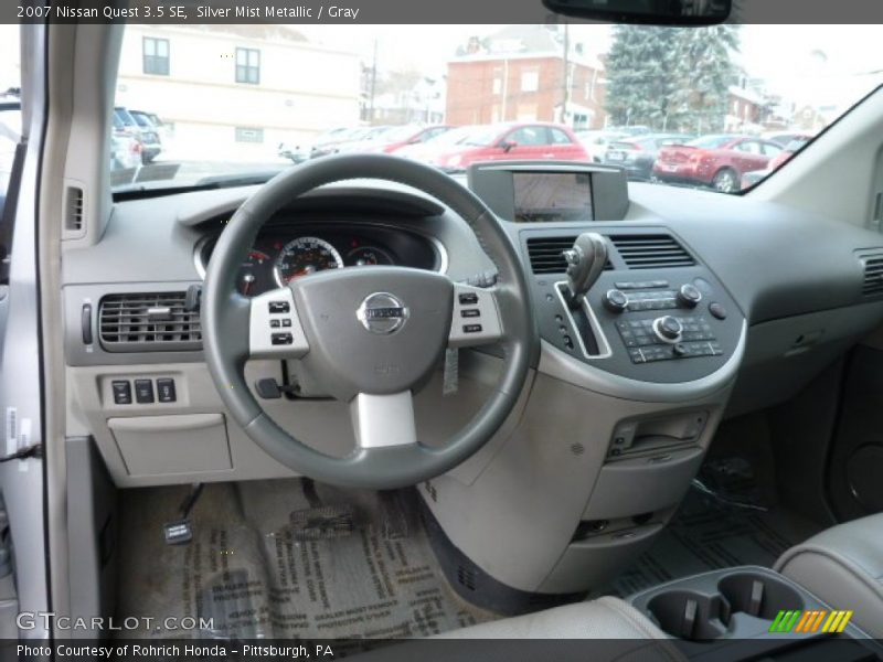 Silver Mist Metallic / Gray 2007 Nissan Quest 3.5 SE