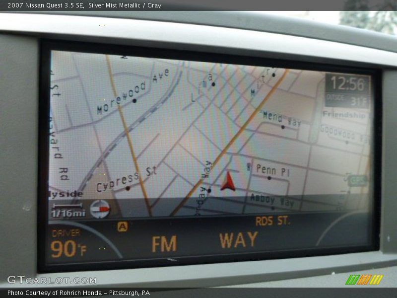 Silver Mist Metallic / Gray 2007 Nissan Quest 3.5 SE