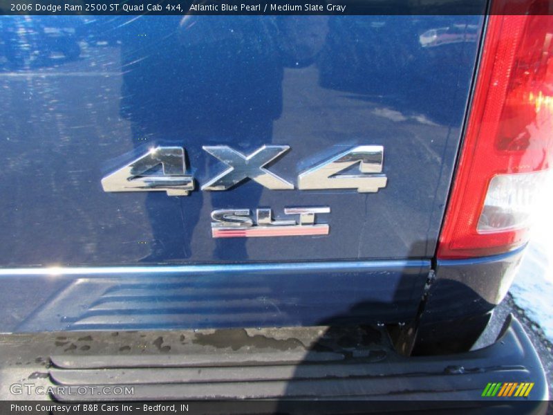 Atlantic Blue Pearl / Medium Slate Gray 2006 Dodge Ram 2500 ST Quad Cab 4x4