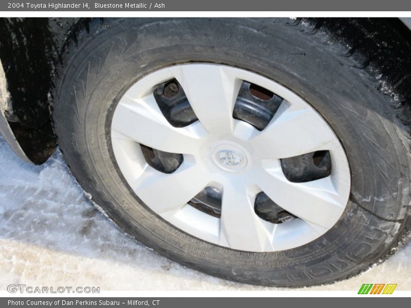 Bluestone Metallic / Ash 2004 Toyota Highlander I4