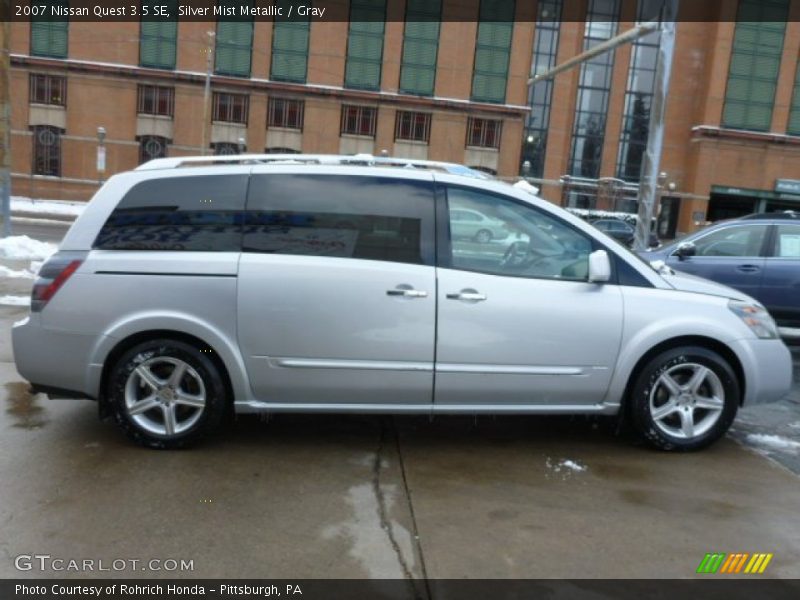 Silver Mist Metallic / Gray 2007 Nissan Quest 3.5 SE