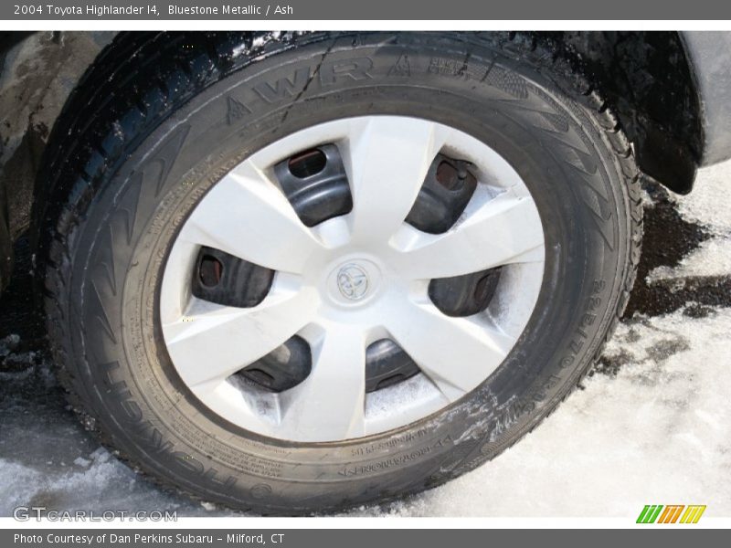 Bluestone Metallic / Ash 2004 Toyota Highlander I4