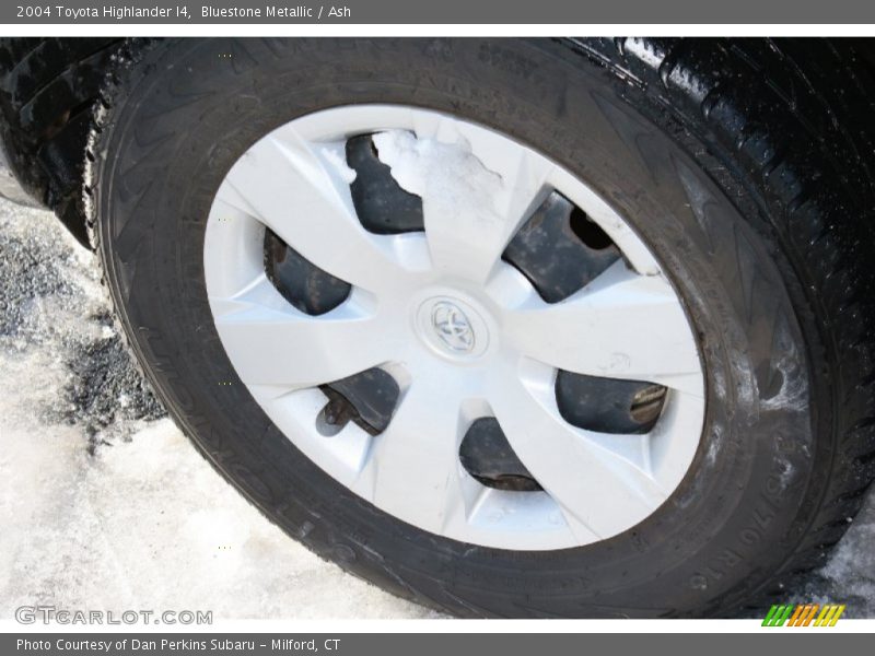 Bluestone Metallic / Ash 2004 Toyota Highlander I4