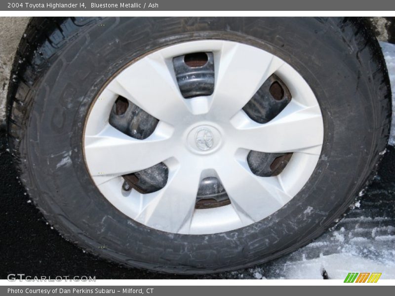 Bluestone Metallic / Ash 2004 Toyota Highlander I4
