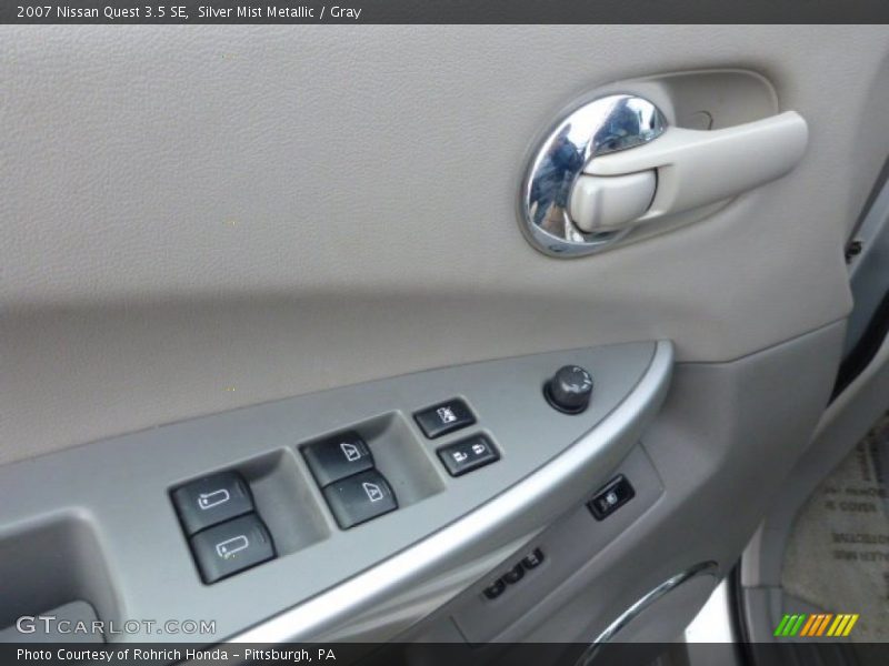 Silver Mist Metallic / Gray 2007 Nissan Quest 3.5 SE