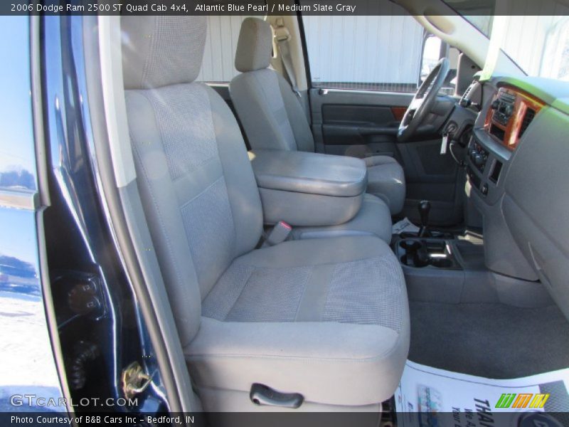 Atlantic Blue Pearl / Medium Slate Gray 2006 Dodge Ram 2500 ST Quad Cab 4x4