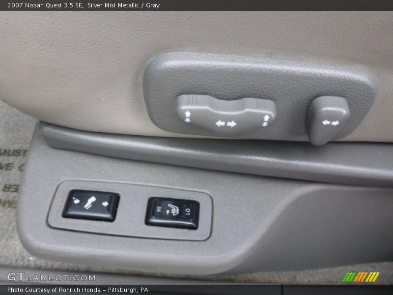 Silver Mist Metallic / Gray 2007 Nissan Quest 3.5 SE