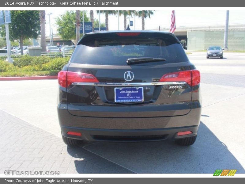 Kona Coffee Metallic / Parchment 2014 Acura RDX Technology