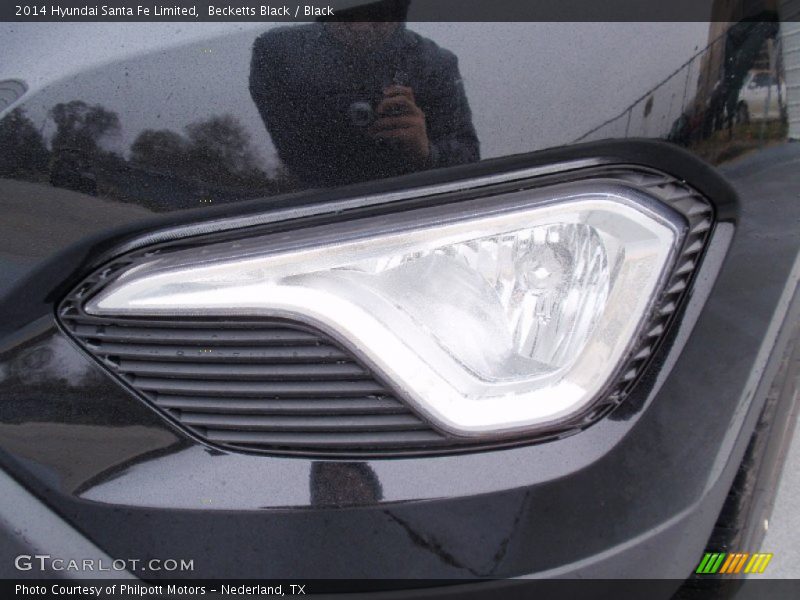 Becketts Black / Black 2014 Hyundai Santa Fe Limited