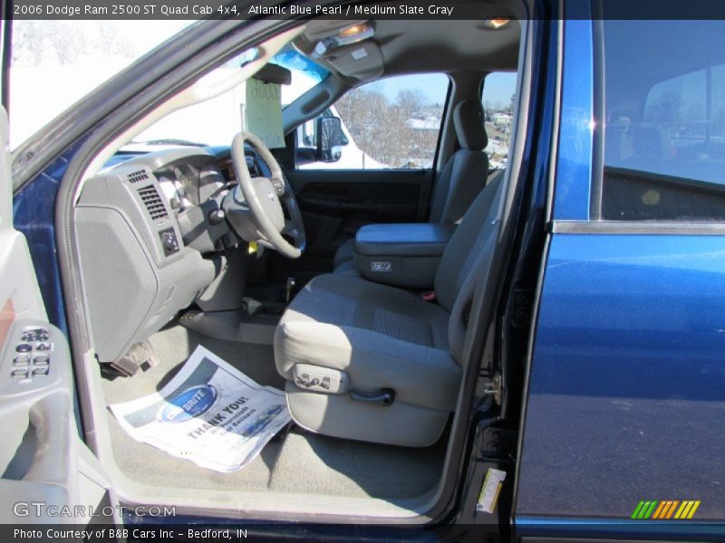 Atlantic Blue Pearl / Medium Slate Gray 2006 Dodge Ram 2500 ST Quad Cab 4x4
