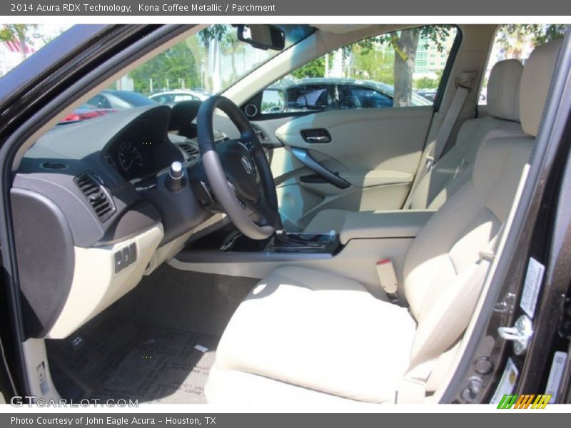 Kona Coffee Metallic / Parchment 2014 Acura RDX Technology