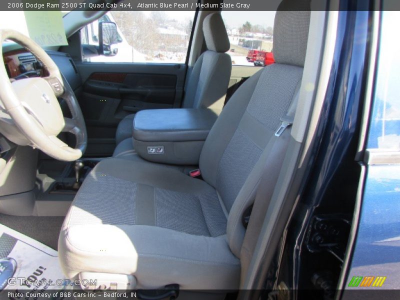 Atlantic Blue Pearl / Medium Slate Gray 2006 Dodge Ram 2500 ST Quad Cab 4x4