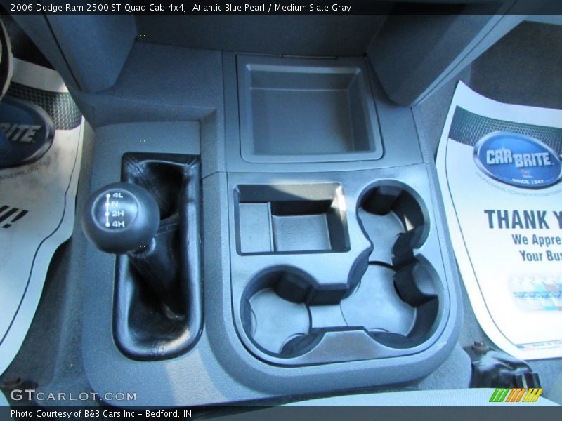Atlantic Blue Pearl / Medium Slate Gray 2006 Dodge Ram 2500 ST Quad Cab 4x4